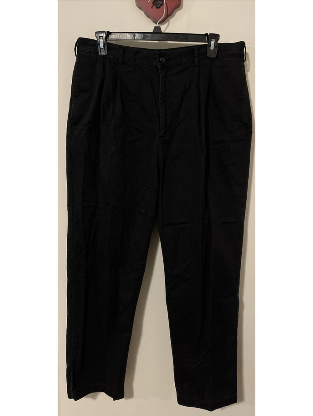 Structure Clothing Mens Size 38x32 Black Chino-Style Cotton Pants! A5876
